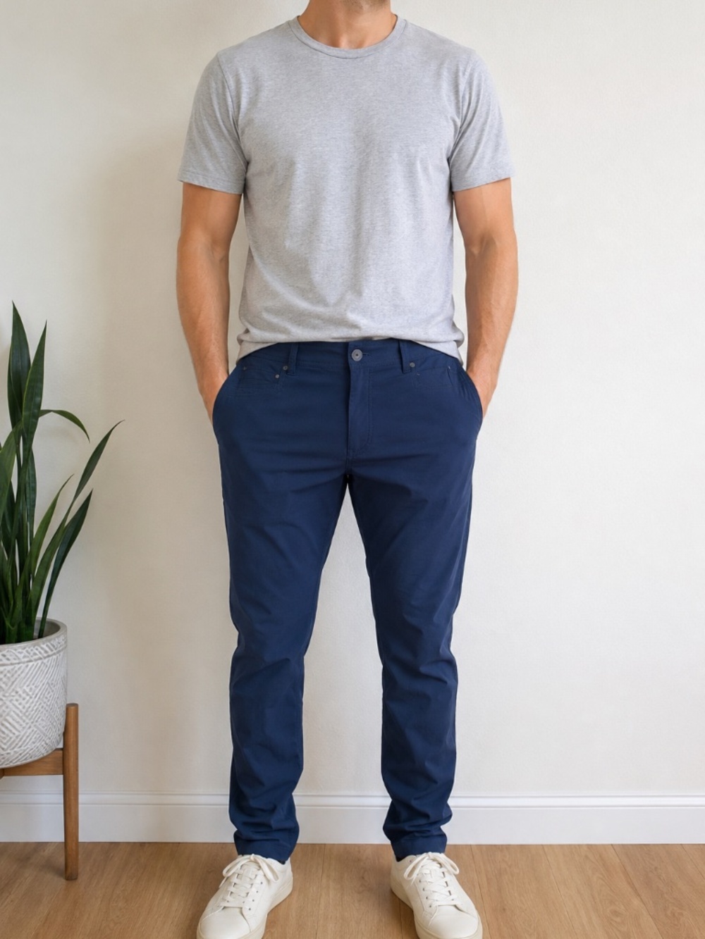 Western Rise Evolution Pant 33x30.5 Navy Performance Travel Pants Stretch Tech